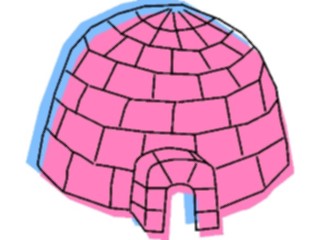 Sticker Custom Preview Image #027593 Architecture Landmarks World General Igloo08