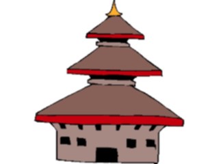 Sticker Custom Preview Image #027596 Architecture Landmarks World General Indonesian Dwelling