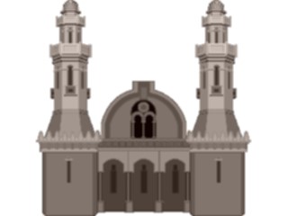 Sticker Custom Preview Image #027603 Architecture Landmarks World General Ketchaoua Mosque Algeria