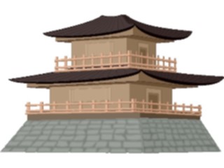 Sticker Custom Preview Image #027604 Architecture Landmarks World General Kinkakuji Temple Japan