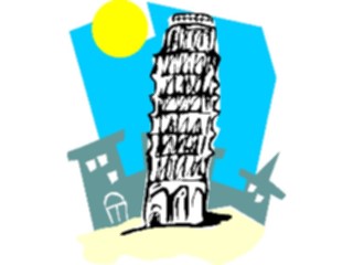 Sticker Custom Preview Image #027611 Architecture Landmarks World General Leaning Towerof Pisa5