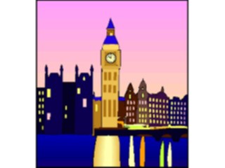 Sticker Custom Preview Image #027632 Architecture Landmarks World General Londonat Night