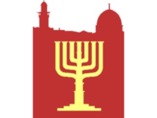 Sticker Custom Preview Image #027642 Architecture Landmarks World General Menorah Jerusalem