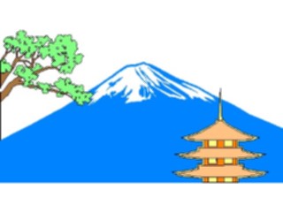 Sticker Custom Preview Image #027663 Architecture Landmarks World General Mt Fuji1