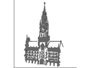 Sticker Custom Preview Image #027666 Architecture Landmarks World General Munich Rathaus