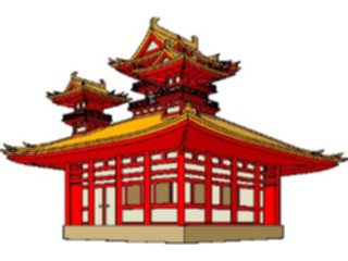 Sticker Custom Preview Image #027676 Architecture Landmarks World General Pagoda05