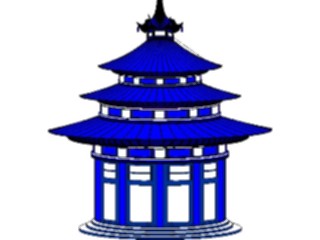 Sticker Custom Preview Image #027679 Architecture Landmarks World General Pagoda08