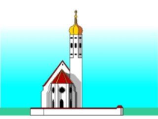 Sticker Custom Preview Image #027752 Architecture Landmarks World General Small German Church1