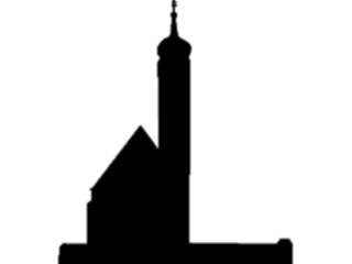 Sticker Custom Preview Image #027753 Architecture Landmarks World General Small German Church2