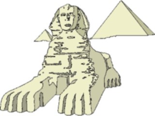 Sticker Custom Preview Image #027761 Architecture Landmarks World General Sphinx4