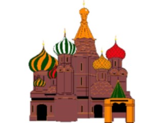 Sticker Custom Preview Image #027769 Architecture Landmarks World General St Basils Cathedral5