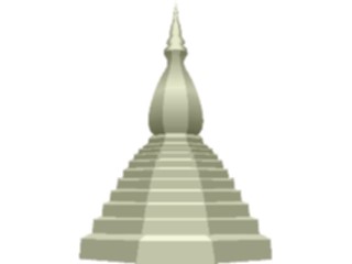 Sticker Custom Preview Image #027792 Architecture Landmarks World General Stupa3