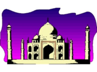 Sticker Custom Preview Image #027798 Architecture Landmarks World General Taj Mahal3