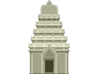 Sticker Custom Preview Image #027825 Architecture Landmarks World General Templewith Stupas