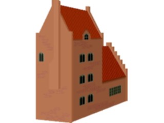 Sticker Custom Preview Image #027869 Architecture Landmarks World General Urban Dwelling Red Brick