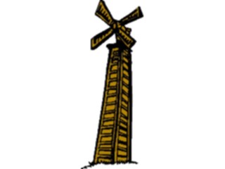 Sticker Custom Preview Image #027886 Architecture Landmarks World General Windmill07