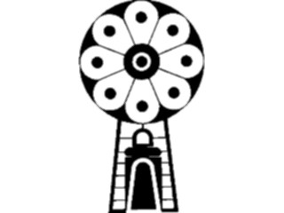 Sticker Custom Preview Image #027889 Architecture Landmarks World General Windmill10