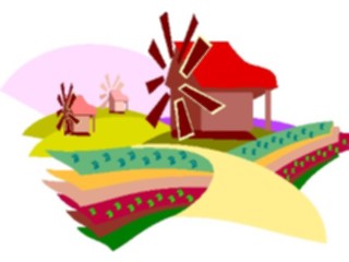 Sticker Custom Preview Image #027898 Architecture Landmarks World General Windmill19