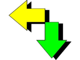 Sticker Custom Preview Image #028027 Arrows Arrow0109