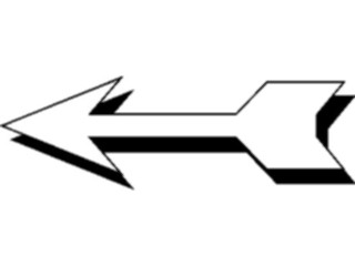 Sticker Custom Preview Image #028054 Arrows Arrow0136