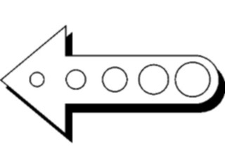 Sticker Custom Preview Image #028057 Arrows Arrow0139