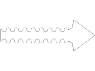 Sticker Custom Preview Image #028169 Arrows Arrow0251