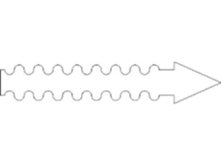 Sticker Custom Preview Image #028171 Arrows Arrow0253
