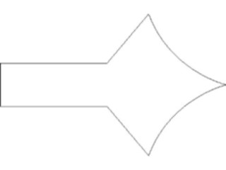 Sticker Custom Preview Image #028177 Arrows Arrow0259
