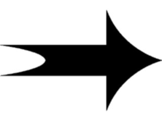 Sticker Custom Preview Image #028182 Arrows Arrow0264