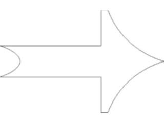Sticker Custom Preview Image #028183 Arrows Arrow0265