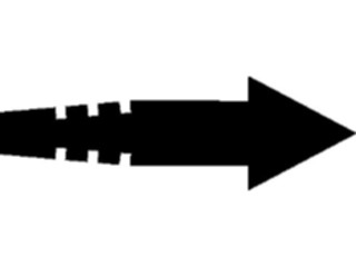 Sticker Custom Preview Image #028188 Arrows Arrow0270