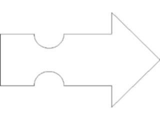 Sticker Custom Preview Image #028199 Arrows Arrow0281