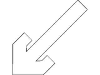 Sticker Custom Preview Image #028270 Arrows Arrow0352