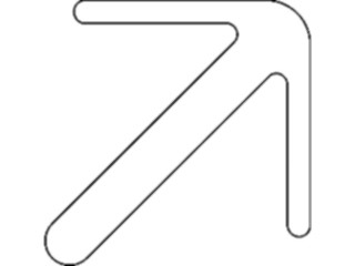 Sticker Custom Preview Image #028295 Arrows Arrow0377