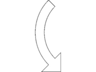 Sticker Custom Preview Image #028372 Arrows Arrow0454