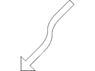 Sticker Custom Preview Image #028394 Arrows Arrow0476