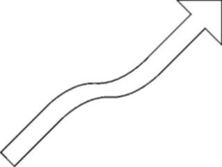 Sticker Custom Preview Image #028402 Arrows Arrow0484