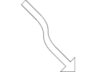 Sticker Custom Preview Image #028404 Arrows Arrow0486