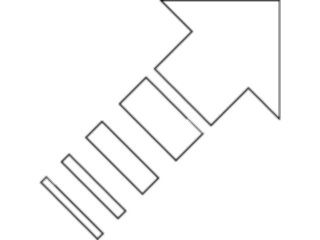 Sticker Custom Preview Image #028422 Arrows Arrow0504