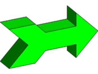 Sticker Custom Preview Image #028504 Arrows Arrow0586