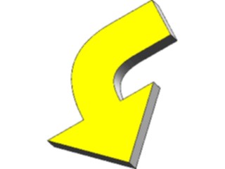 Sticker Custom Preview Image #028511 Arrows Arrow0593