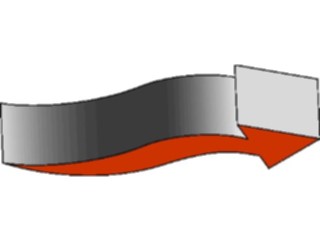 Sticker Custom Preview Image #028513 Arrows Arrow0595