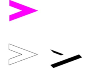 Sticker Custom Preview Image #028525 Arrows Arrow0607