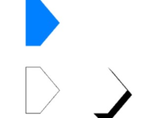 Sticker Custom Preview Image #028528 Arrows Arrow0610