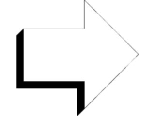 Sticker Custom Preview Image #028668 Arrows Arrow0750