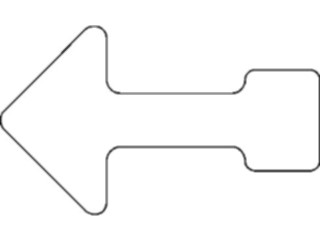 Sticker Custom Preview Image #028747 Arrows Arrow0829