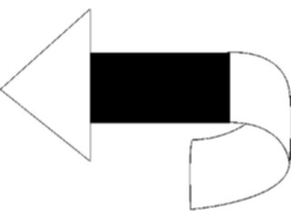 Sticker Custom Preview Image #028764 Arrows Arrow0846