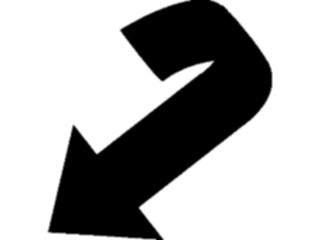 Sticker Custom Preview Image #028766 Arrows Arrow0848