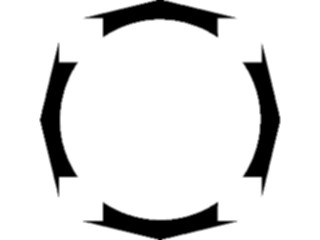 Sticker Custom Preview Image #028774 Arrows Arrow0856