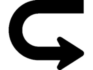 Sticker Custom Preview Image #028786 Arrows Arrow0868